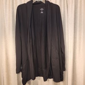 St John's bay active black plus size